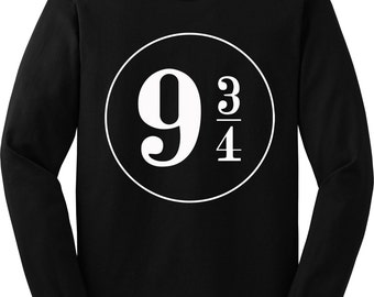 Platform 9 3/4 Sweatshirts, Harry Potter Sweatshirts, Hogwarts Sweatshirts Christmas Gift Husband Gift Women Clothing Ugly Sweater ,For Him