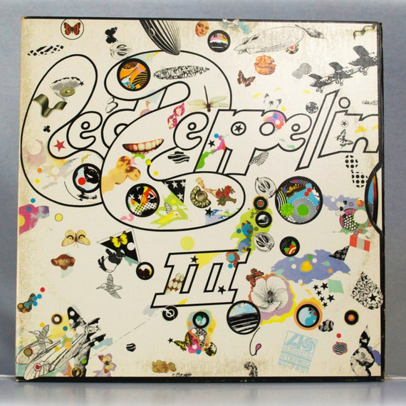 Led Zeppelin III 1970 Album Atlantic Records Original First