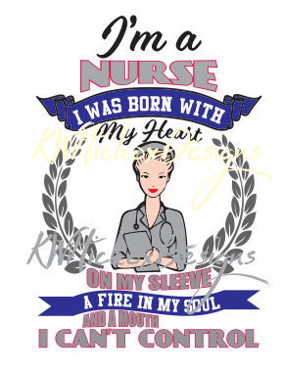 Download Nurse T Shirt Vector SVG DXF Instant Download File