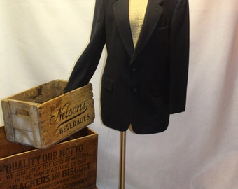Men's Vintage Christian Dior 100% Cashmere Navy Blazer. 1960's