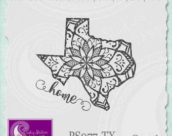 Texas Mandala Svg, Texas State SVG, Texas SVG, Texas State Pride, Texas SVG Cut File, Svg Files, Silhouette Cut File, Cricut Cut File