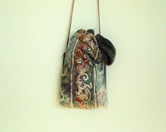 boho bag / cross body bag / hippie bag / market bag / upholstery bag / color full bag / over shoulder bag / strong bag