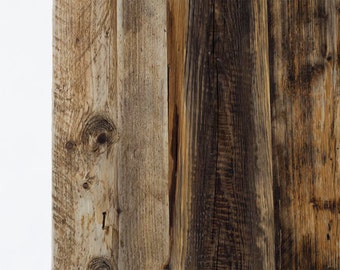 Rustic Wood Dining Table, Hand crafted table set on framed solid Steel legs
