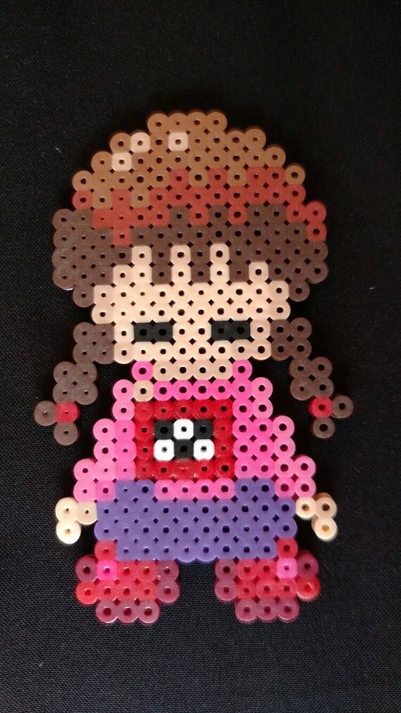 Yume Nikki Madotsuki perler bead pixel art sprite