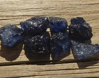 Raw sapphire, rough sapphire, september birthstone, raw crystals, gems, rocks, minerals, stones, crystal healing, wicca, healing crystals
