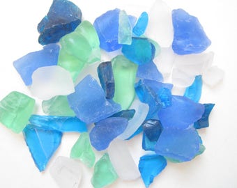 Sea Glass Mix-Beach Glass Assorted Colors-Sea Glass Bulk-Craft Supplies-Beach Wedding Decor-Wedding Supplies-Beach Home Decor-Sea Glass