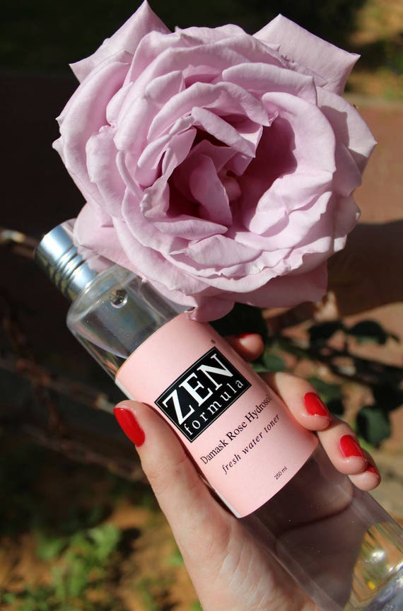 100% Pure Rose Water Facial Toner - Moroccan Rose Water Toner Alcohol-FREE-Vegan