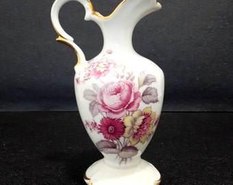 Vintage small french Limoges porcelain vase