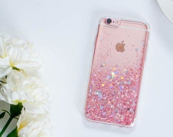 Pink glitter iphone 6 case glitter iphone 6s case glitter iphone 6 plus case glitter iphone 6s plus case glitter iphone 5s case glitter