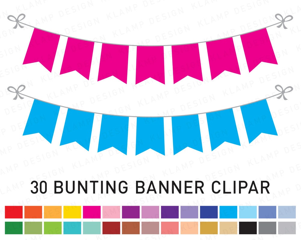 clipart bunting flags - photo #49