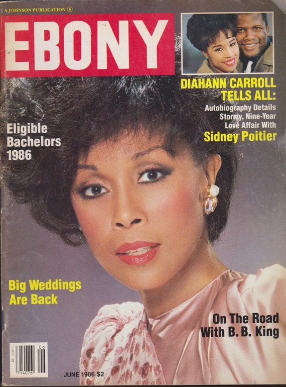 Ebony Magazine June 1986 Diahann Carroll B.b. King