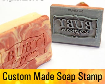 SOAP STAMP, custom soap stamp, personalized stamp, embossing stamp, custom logo soap stamp, soap logo, soap mold, custom stamp