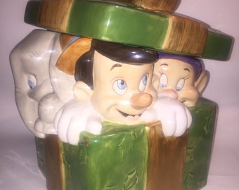 Disney Gift box Cookie Jar