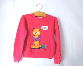 Garfield sweater | Etsy