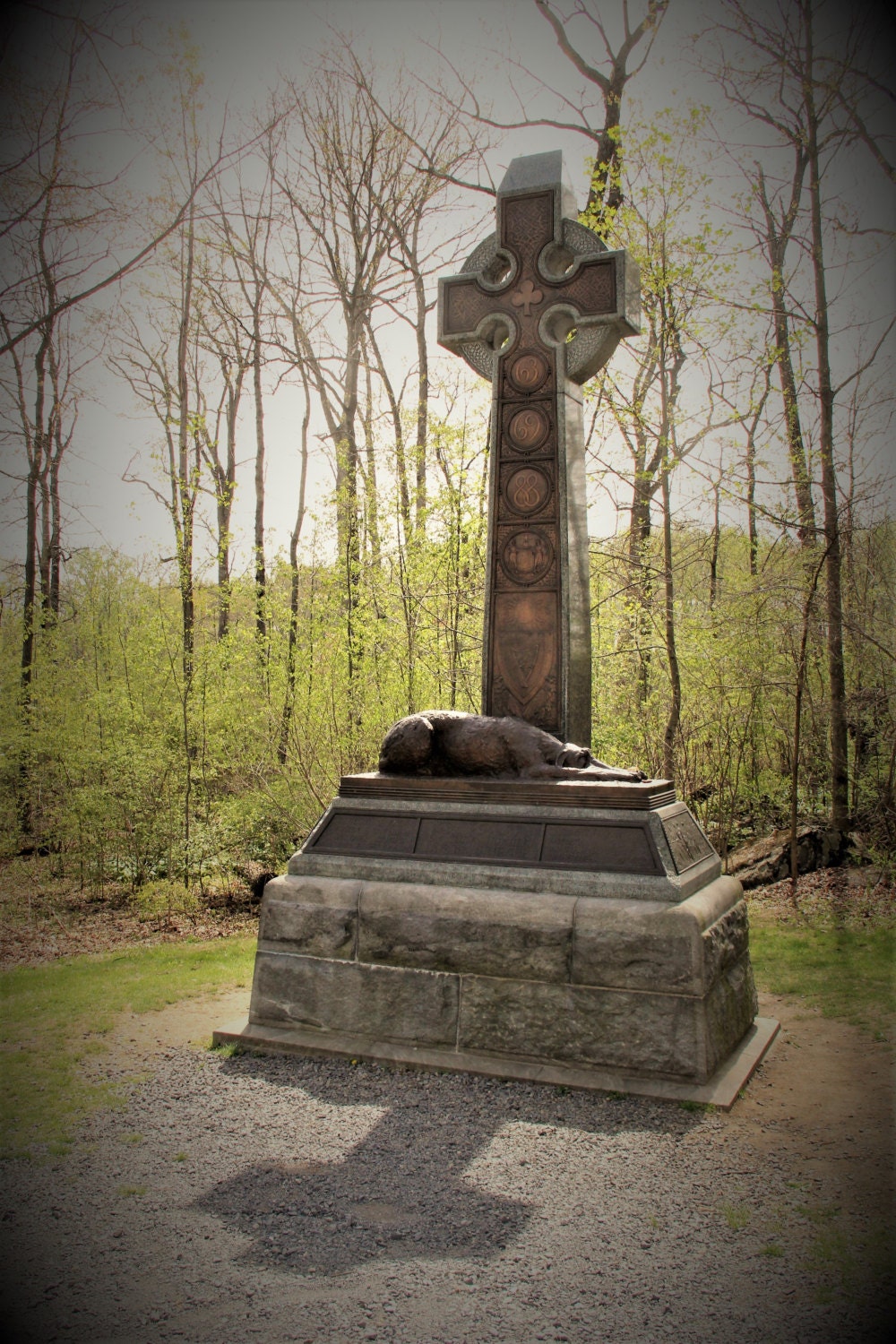 Irish Brigade Monument Gettysburg Photograph 9819