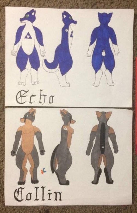 Fursuit Reference Sheet