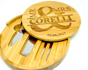 Personalized cheese board