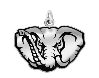 Alabama Crimson Tide Charms | Sterling Silver | 14KT Gold | Several Styles and Sizes | Officially Licensed