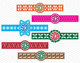 Christmas Wraps Monogram charger SVG DXF PNG eps iphone Winter Holidays Cut File for Cricut Design, Silhouette studio, Sure A Lot, Makes the