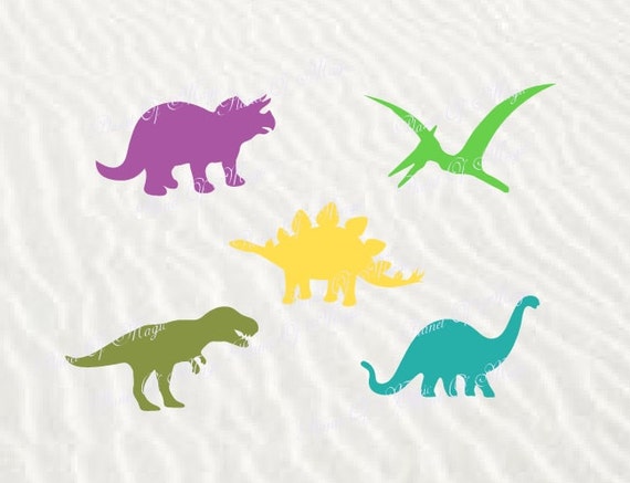Dinosaur SVG File Dinosaur Cutting File Dinosaurs DXF