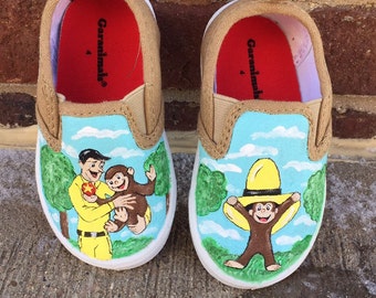 Curious george shoes