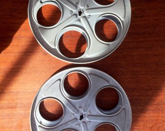 Pair of 35mm Goldenberg Brothers Film Reels