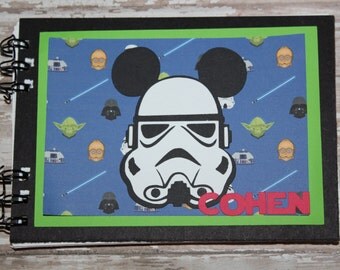 Personalized Disney Autograph Book Inspired by StormTrooper
