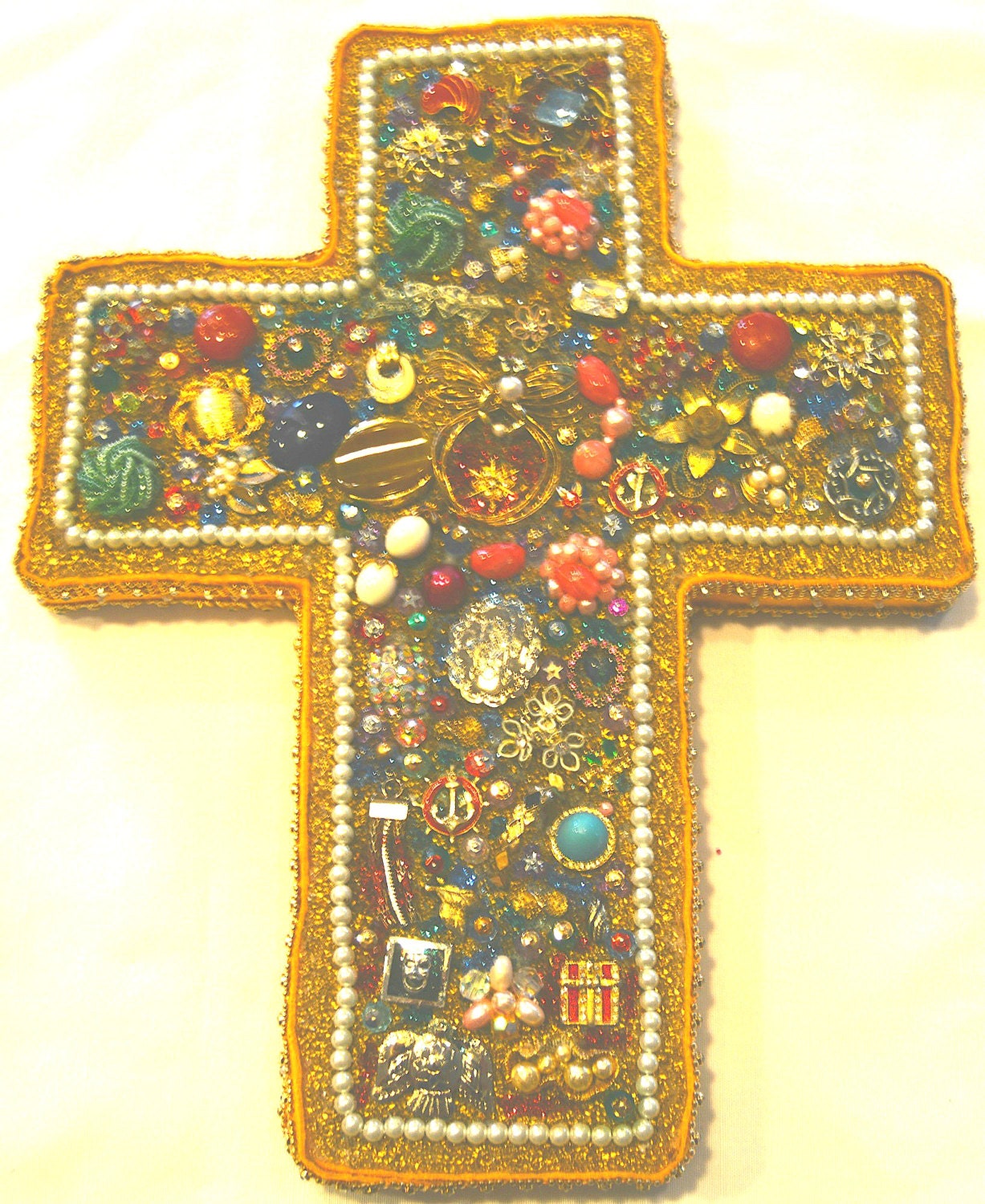 Jewelry Wall Art Boho Decor Abstract Wall by UniqueJewelryDecor