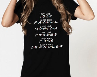 Friends TV Show shirt F.R.I.E.N.D.S TShirt unisex s - xxl