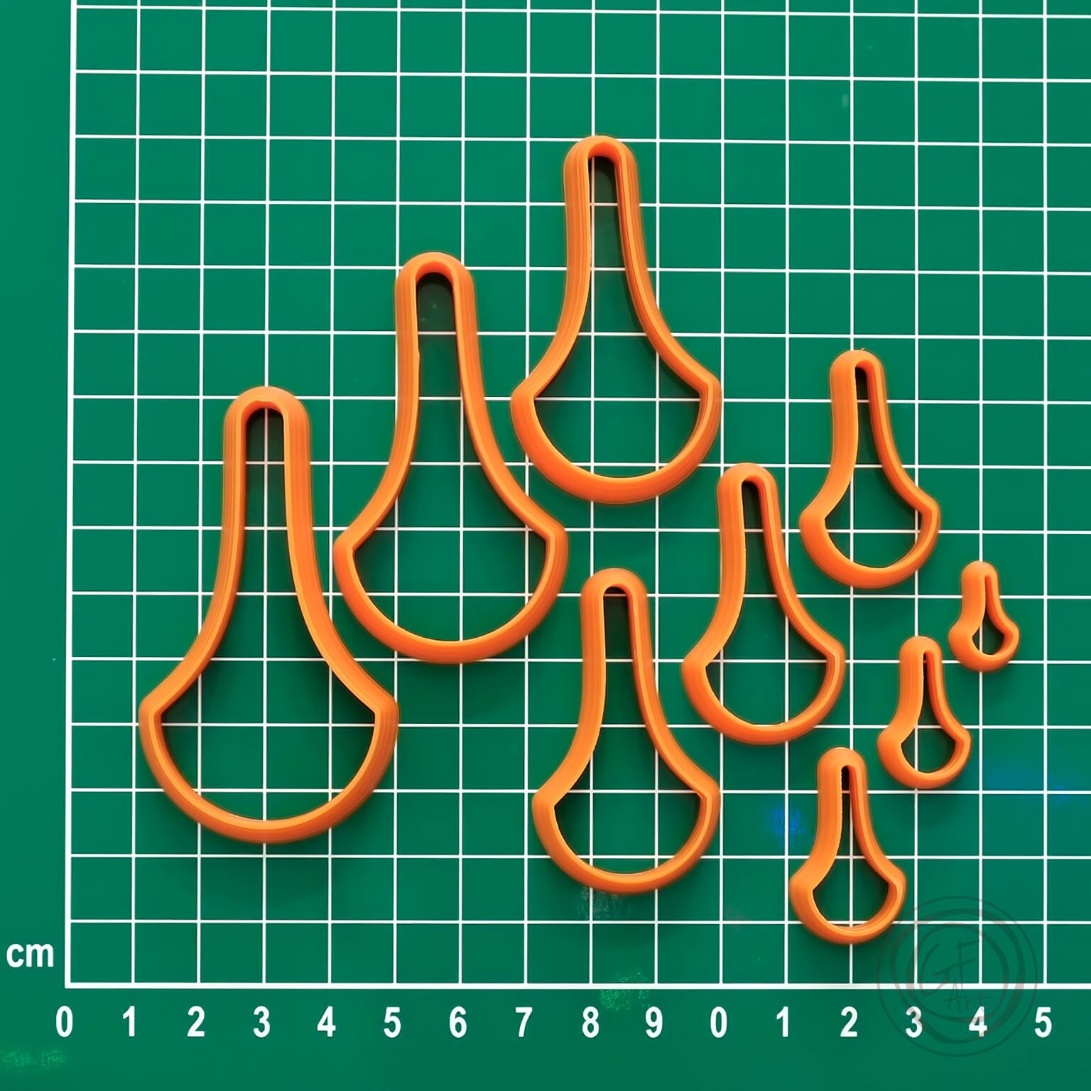 Cutters set 69. Clay Cutter. G.F.Art Tools Clay Cutter. Clay