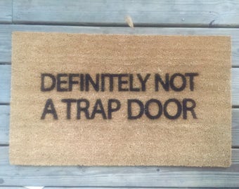 Trap Door Mat, Welcome Mat