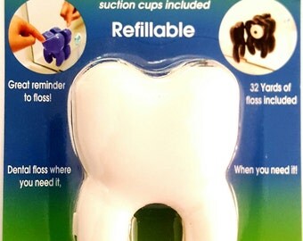Escape The Bathroom Dental Floss floss your teeth | etsy Escape The Bathroom Dental Floss floss your teeth | etsy