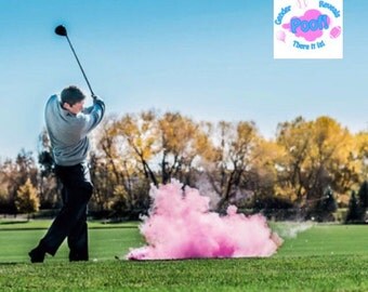 GOLF BALL Gender Reveal: Golf Ball Pack (Custom Color Combinations and Styles) Gender Reveal Golf Ball