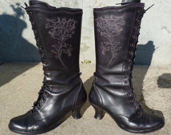 Chaussures Victoriennes, bottines, bottes 1900 mais aussi