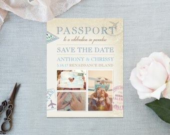 Save the Date Magnet (Printed)
