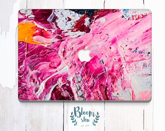 MacBook Decal Pink MacBook Air Skin Laptop Decal MacBook Pro 13 Case Decal MacBook Pro 15 Stickers Creative Computer Decal Laptop Skin BS029