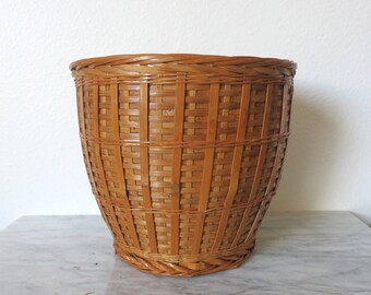 Vintage Boho Planter, Plant Pot, Succulent Planter, Boho Plant Pot, Jungalow Planter, Jungalow Decor, Hippie Plant Decor, Wood Planter, Boho