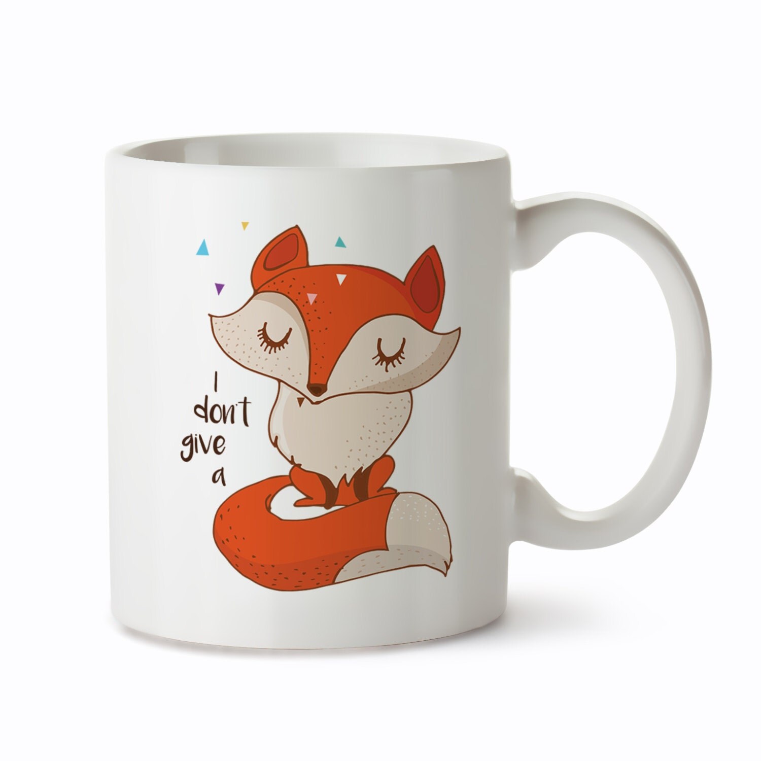 Funny Mug with Fox Fox Coffee Mug Cute Fox Mug Funny
