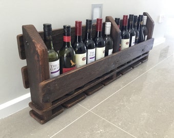 Wine Rack from Pallets
