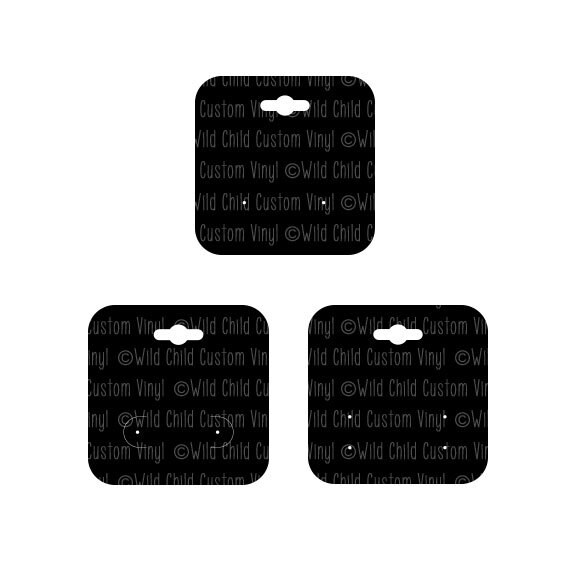Download Earring Display Cards SVG Earring Display SVG Earring Cards