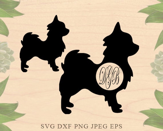 Download Pomeranian SVG monogram Dog svg Dog monogram svg Cut File EPS