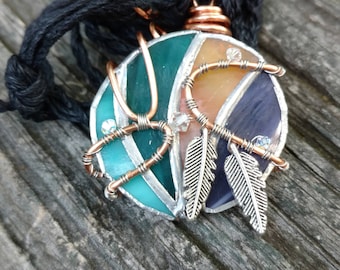 Stained Glass Pendant