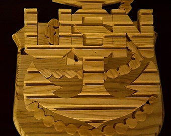 Navy Chief/Corpsman Challenge Coin Display
