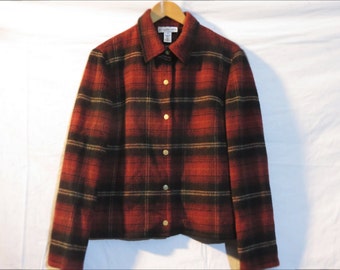 Items similar to Men's Vintage 1960's Well Worn Woolrich Fleece Lined ...