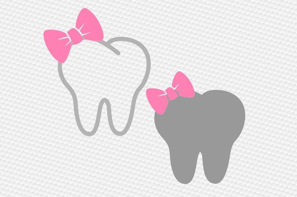 Download My first tooth baby SVG Clipart Cut Files Silhouette Cameo