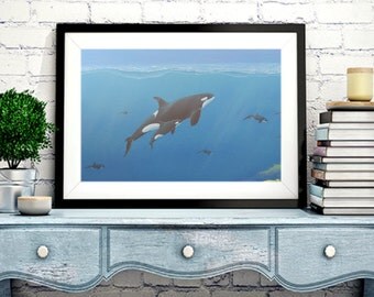 Chasing the sun print 8 x 10