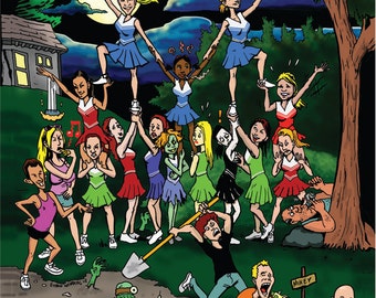 signed Zombie Cheerleading Camp DVD