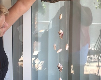 Ähnliche Artikel wie Treibholz Muschel Windspiel natürlichen Mobile