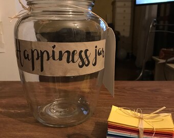 Happiness jar