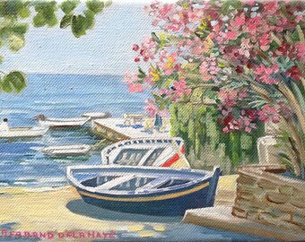En Corse - Peinture à l'huile